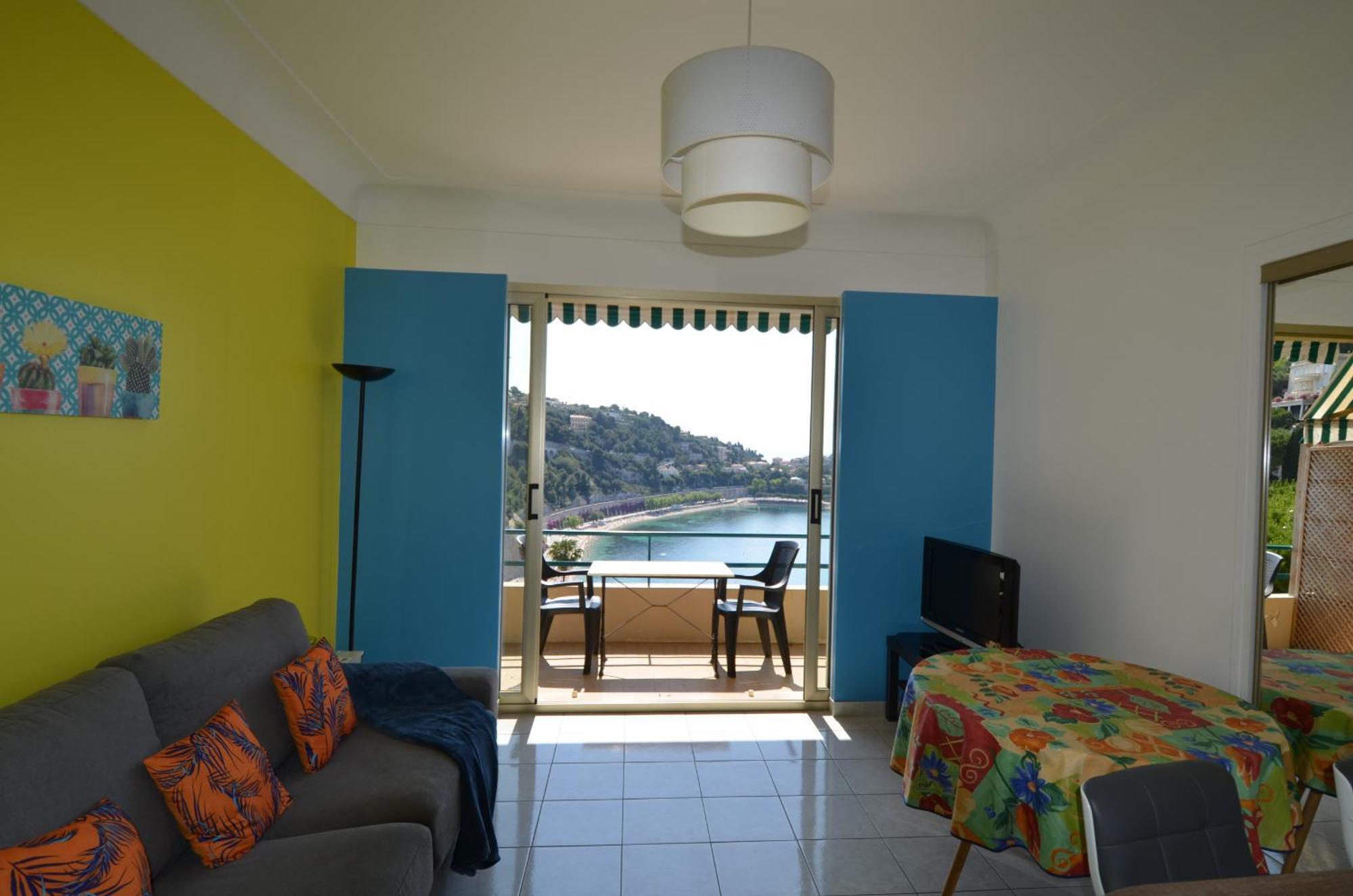 Nereides - Appartement 4 Personnes Avec Vue Mer Exceptionnelle A Villefranche-Sur-Mer Luaran gambar