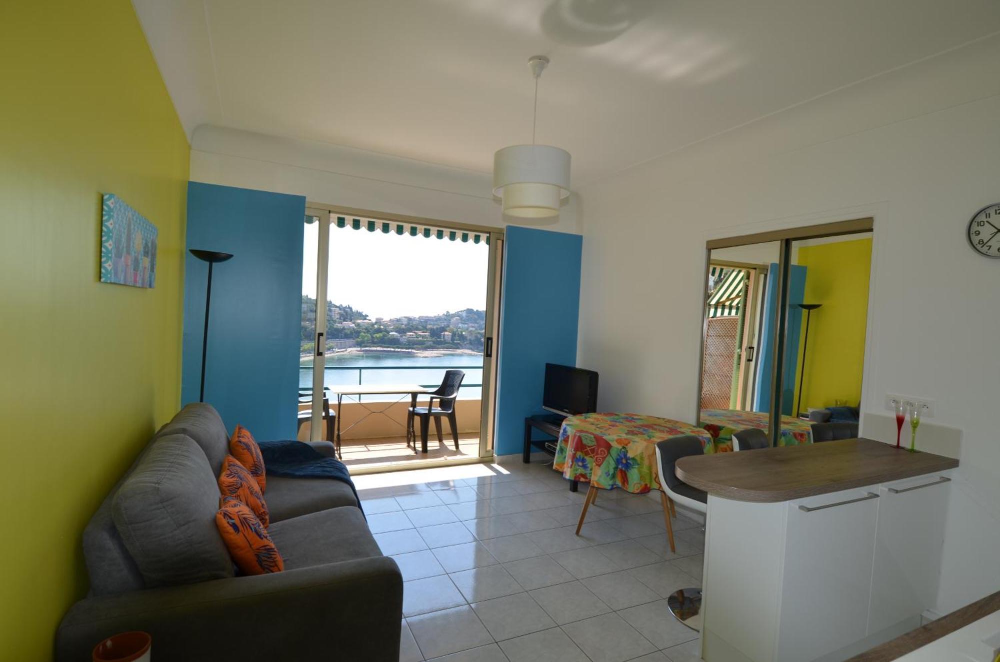 Nereides - Appartement 4 Personnes Avec Vue Mer Exceptionnelle A Villefranche-Sur-Mer Luaran gambar